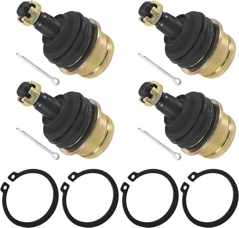 Caltric 4 Front Lower Upper Ball Joint Compatible With Yamaha YXZ1000R YXZ1000Y YXZ1000P 2016 2017 2018 2019 2020 in Saudi Arabia