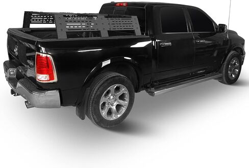 Hooke Road 12.2" High Overland Bed Rack for Full-Size Trucks Without Bed Rails - Compatible with Ford F-150 & Raptor, Dodge Ram 1500, Chevy Silverado 1500, GMC Sierra 1500 in Saudi Arabia