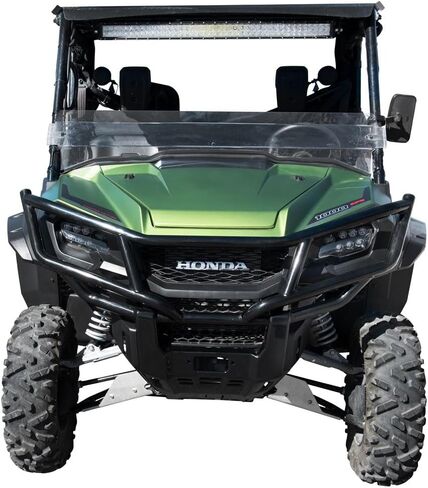 Tusk UTV Molded Fender Flare Kit Front Black Compatible with Honda Pioneer 1000-5 2016-2024/Pioneer 1000 2016-2021 in Saudi Arabia