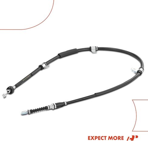 A-Premium Rear Passenger Side Parking Brake Cable Assembly Compatible with Hyundai Models: Tiburon 2005 2006 2007 2008 - Replace# 597702C320 in Saudi Arabia
