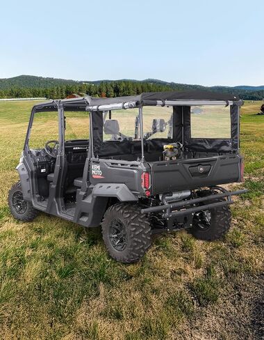 حامل غطاء سرير KEMIMOTO UTV الناعم متوافق مع Can-Am Defender & Defender Max 2016-2025 ملحقات غطاء قماش علوي للتخييم الخلفي in Saudi Arabia