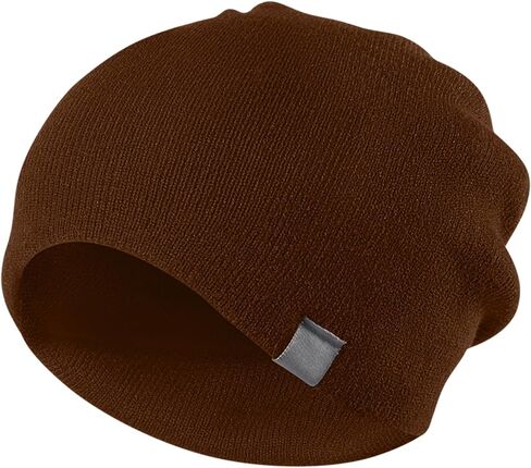 WANDER Beanie Hat for Men Women Winter Soft Hat Cuffed Beanie Warm Stretchy Knitted Skull Cap in Kuwait