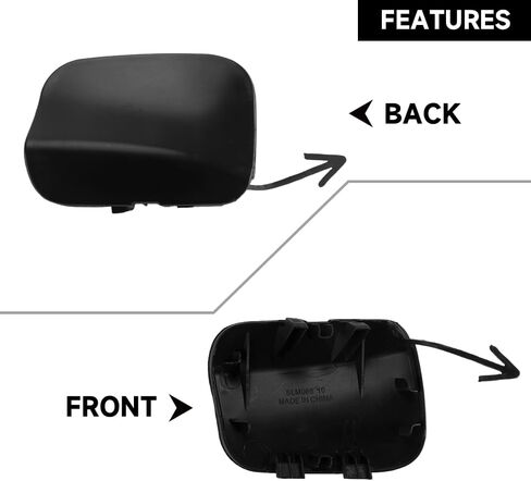 Front Left Bumper Tow Hook Cover Cap for Nissan Juke 1.6L 2011-2015 | Durable and Sturdy | 622A01KA0A | Tow Hook Eye Hole Cover Cap in Saudi Arabia