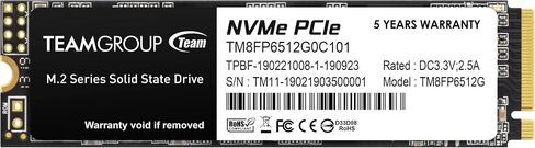 TEAMGROUP MP33 512GB 10 Pack SLC Cache 3D NAND TLC NVMe 1.3 PCIe Gen3x4 M.2 2280 محرك الحالة الصلبة الداخلي SSD (قراءة/كتابة 1,700/1,400 ميجابايت/ثانية) متوافق مع الكمبيوتر المحمول والكمبيوتر المكتبي TM8FP6512G0C1P2 in Kuwait