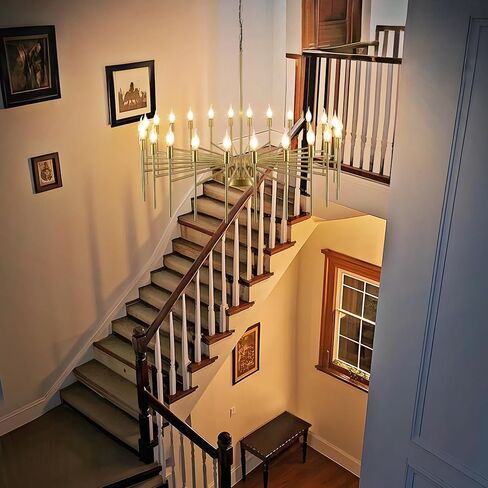 Black Chandelier 24 Light Large Modern Farmhouse Chandeliers for Dining Room Light Fixture, 40" Round Candle Large Chandeliers for High Ceilings Living Room Foyer Entryway in Saudi Arabia