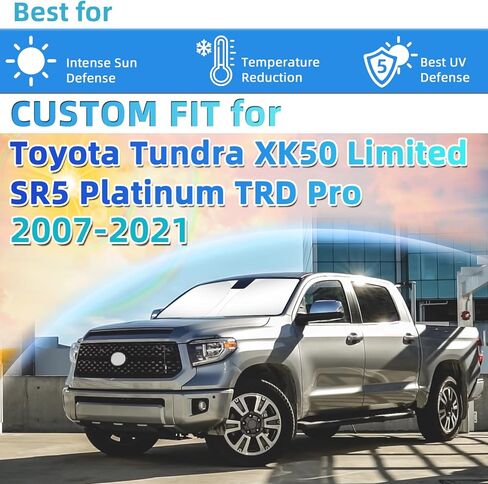 Windshield Sunshade Compatible with Jeep Grand Cherokee L 2021 2022 2023 2024 2025 Accessories (Not Fit for Grand Cherokee) Sun Shade Visor Shield Protector in Kuwait