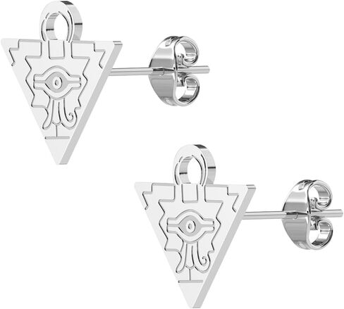 Yu-Gi-Oh! Millennium Puzzle Stud Earrings in Saudi Arabia