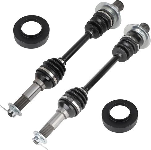 Rear CV Axle Drive Shaft Fit for 2002 for Yamaha for Grizzly 660 YFM660F 4x4 2002 for Yamaha for Grizzly 660 YFM660FH 4x4 Hunter Edition 5KM-2531H-09-00 5KM-253B0-09-00 (2PCS Rear Left/Right） in Saudi Arabia