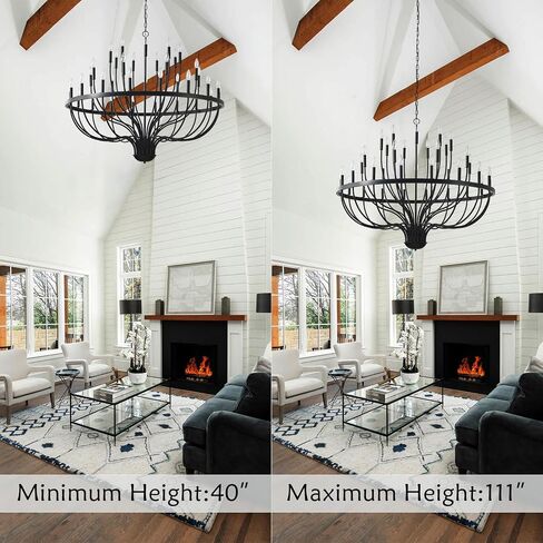 Gold Chandelier 18-Light Candle Chandelier Modern Farmhouse Pendant Lighting Fixture for Dining Room Bedroom Living Room Kitchen Island Foyer Entryway E12 Bulb Vintage Golden Ceiling Light in Saudi Arabia