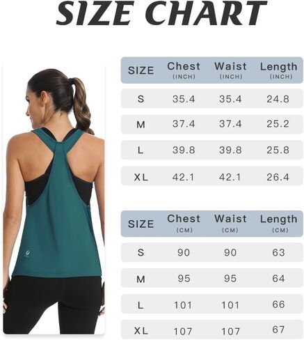 Workout Tops for Women Sleeveless Open Back Muscle Racerback Exercise Tank Shirts in Saudi Arabia