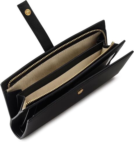 حذاء RADLEY London Arnold Row نسائي من الجلد كبير ثنائي الطي، أسود in Kuwait