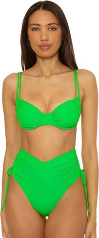 BECCA Women's Color Code Underwire Bikini Top, Adjustable, Swimwear Separates in Saudi Arabia
