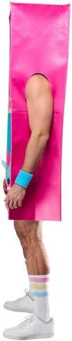 Rubies Men's Ken Barbie Life Size Doll Box Adult Costume, Pink, One Size, for Themed Parties and Halloween in Saudi Arabia