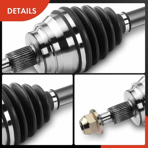 A-Premium CV Axle Shaft Assembly Compatible with Mercedes-Benz GLE63 AMG 2016-2019 GLE400 GLE350 Automatic Trans., Front Right Passenger Side, Replace# 1700-684712 in Saudi Arabia