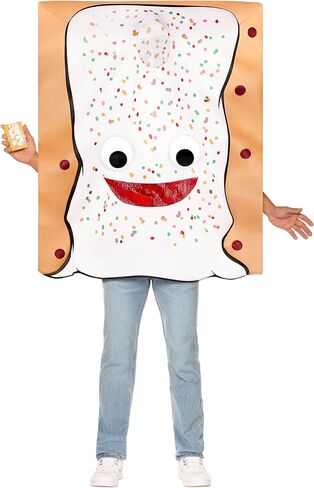 Spirit Halloween Pop-Tarts Adult Costume | Officially Licensed | Funny Costumes in Saudi Arabia