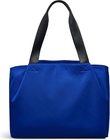 RADLEY London Blair Crescent Responsible Women's Recycled Fabric Large Ziptop Tote, Yves Blue in Saudi Arabia