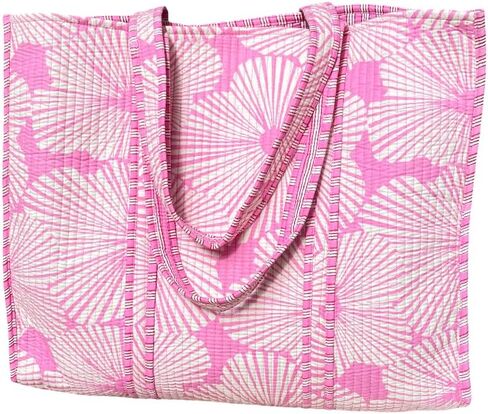 Women's Large Tote Bag, Handmade Quilted Bags, Travel Handbag, Shopping Bags, Shoulder Bag, Gift for Girlfriend in Saudi Arabia