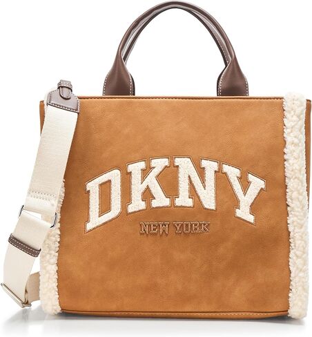 DKNY Hadlee Medium Canvas Tote, Tobacco in Kuwait