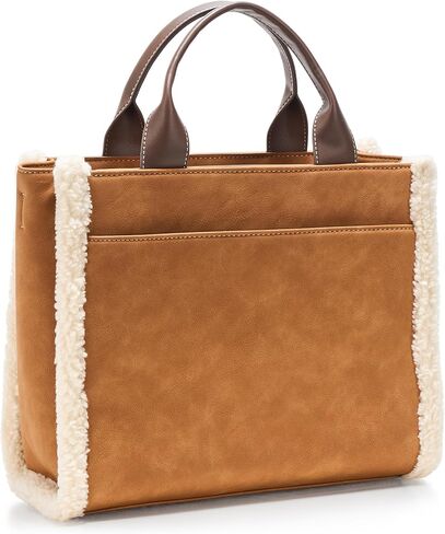DKNY Hadlee Medium Canvas Tote, Tobacco in Kuwait