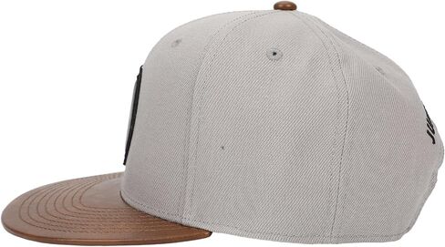 Jurassic Park Logo Woven Patch White Snapback Hat in Saudi Arabia