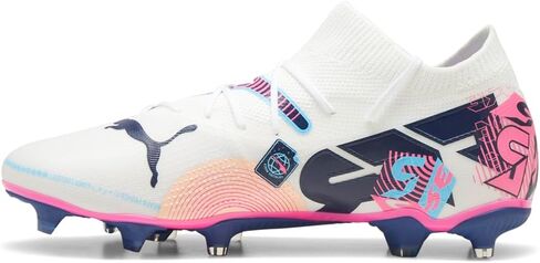 حذاء PUMA للرجال فيوتشر 7 ماتش فول. Up Firm Ground حذاء كرة قدم للملاعب الصناعية - أبيض - مقاس 12.5 متر in Saudi Arabia