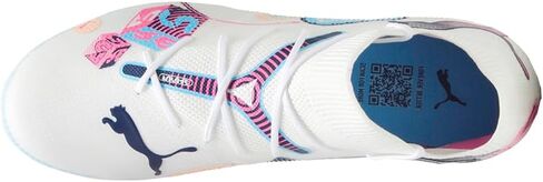 حذاء PUMA للرجال فيوتشر 7 ماتش فول. Up Firm Ground حذاء كرة قدم للملاعب الصناعية - أبيض - مقاس 12.5 متر in Saudi Arabia