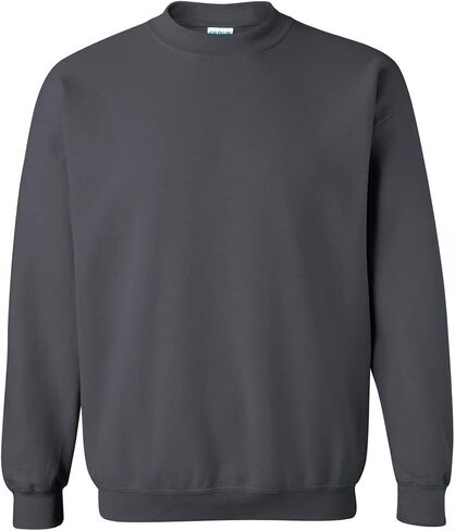 Gildan Crewneck Sweatshirt Adult Unisex Heavy Blend 8 Oz G1800 Charcoal, Medium in Saudi Arabia