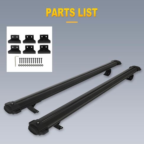 OCPTY Roof Rack Cross Bars Fit for Ford F-150 2015 2016 2017 2018 2019 2020 2021 2022 2023 Cargo Bars for Cargo Carrier Bag Luggage Kayak Canoe Bike Snowboard Skiboard in Saudi Arabia