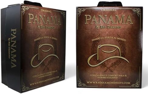 Men's Sombrero Original Panama 1,000X Panther Belico Estilo Sinaloa (Grupo Arriesgado) - Cowboy Straw Hat in Saudi Arabia