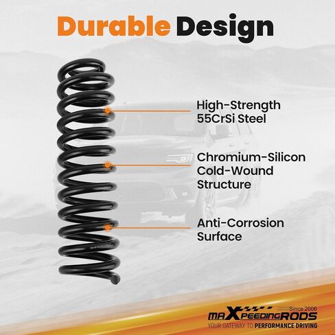 maXpeedingrods 1.5" Leveling Lift Kit for Ford F-250 F-350 4WD 2005-2023 Super Duty, Front Lift Coil Springs in Saudi Arabia