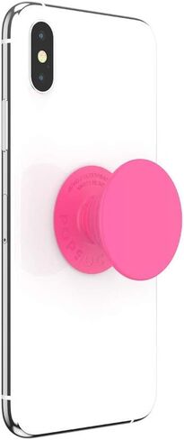 ​​​​PopSockets: Phone Grip with Expanding Kickstand, Pop Socket for Phone - Neon Pink in Saudi Arabia