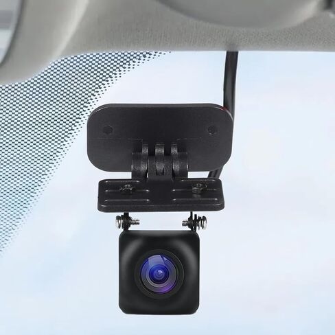 Rear Camera Holder (2 Pcs), Universal Dash Cam Mount Adhesive Back Windshield Backup Camera Mount Adjustable Rearview Cameras Bracket Rear Window Bracket Car Recorder Mirror Cam Reverse Cameras Holder in Kuwait