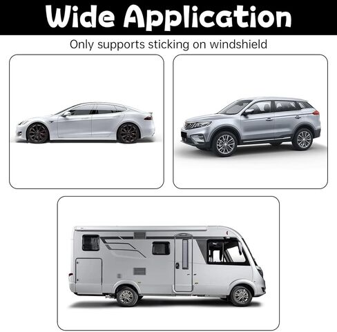 Rear Camera Holder (2 Pcs), Universal Dash Cam Mount Adhesive Back Windshield Backup Camera Mount Adjustable Rearview Cameras Bracket Rear Window Bracket Car Recorder Mirror Cam Reverse Cameras Holder in Kuwait