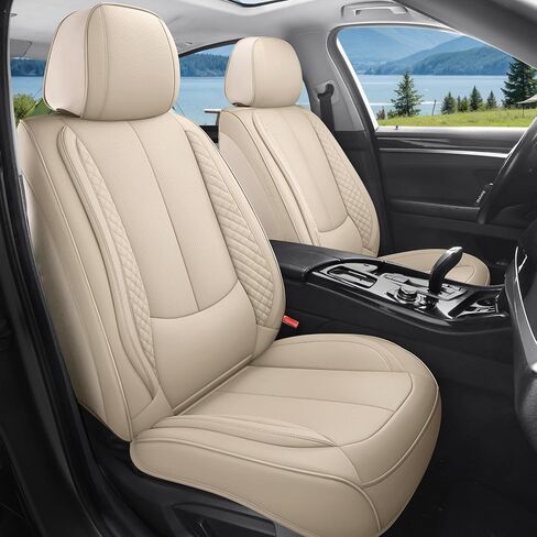 Bling Car Seat Covers Full Set, Luxury Faux Leather Car Seat Covers Waterproof Non-Slip Seat Protector Universal Fit for Most Cars SUVs Trucks Pick-ups,Car Accessories Interior for Women (Purple) in Saudi Arabia