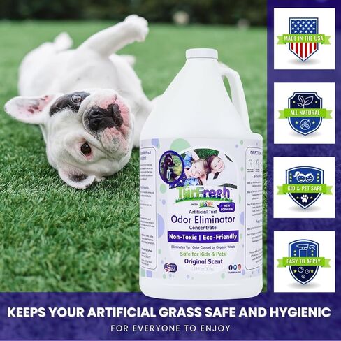 with BioX Artificial Turf Odor Eliminator Concentrate 1 Gallon Fresh Cut Grass Scent in Saudi Arabia