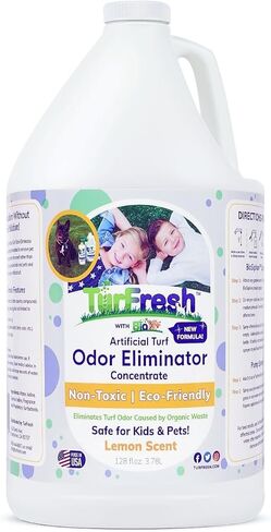 with BioX Artificial Turf Odor Eliminator Concentrate 1 Gallon Fresh Cut Grass Scent in Saudi Arabia