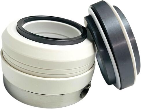 1pcs WB2-40 WB2/40 Bellows Mechanical Seals PTFE For Chemical Pump With Double Stage Seal Material: SIC/SIC/PTFE in Saudi Arabia