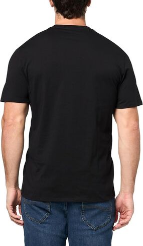 KARL LAGERFELD Men's Short Sleeve U-Neck Signature Logo T-Shirt in Saudi Arabia
