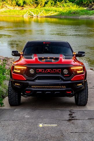 مصابيح LED للسيارات من M&R مع حوامل وأجهزة | ذاكرة الوصول العشوائي فائقة السطوع 1500 ومجموعة مصابيح الضباب TRX LED M&R | سهلة التركيب لموديلات 2019 2020 2021 2022 2023، باللون الأسود in Saudi Arabia