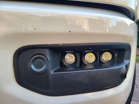 مصابيح LED للسيارات من M&R مع حوامل وأجهزة | ذاكرة الوصول العشوائي فائقة السطوع 1500 ومجموعة مصابيح الضباب TRX LED M&R | سهلة التركيب لموديلات 2019 2020 2021 2022 2023، باللون الأسود in Saudi Arabia
