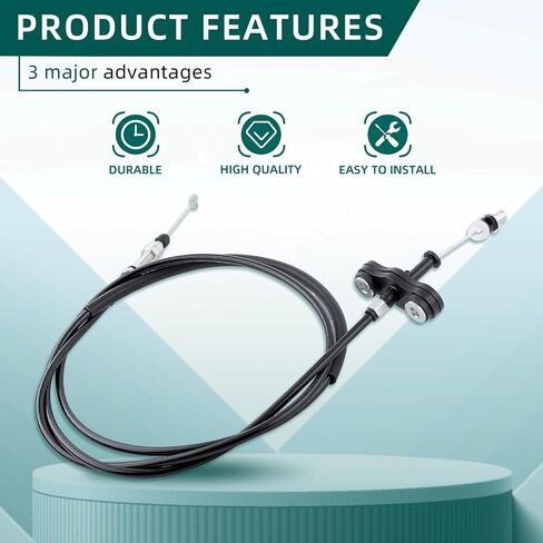 AUTOKAY Accelerator Throttle Cable for Nissan Xterra Frontier 3.3L 2001-2004 Replaces 18201-9Z410 in Saudi Arabia