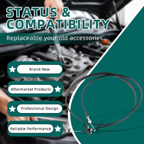 AUTOKAY Accelerator Throttle Cable for Nissan Xterra Frontier 3.3L 2001-2004 Replaces 18201-9Z410 in Saudi Arabia