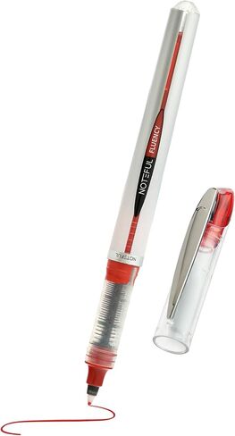 Felt Tip Fluency Pens, Medium Point (0.7mm), Waterproof Black ink, Fast Dry, No Smear No Bleed for Journaling, Note-Taking, Signing & Smooth Writing, 8 Count in Kuwait