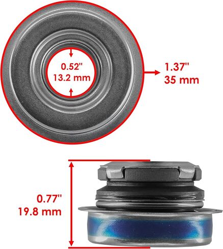 Caltric Water Pump Mechanical Rebuild Kit Compatible with Can-Am Maverick X3 Turbo 2017-2018 / Maverick Turbo 2019-2025 / Ryker STD 600 900 2019-2025 / Maverick Turbo 2019-2025 in Saudi Arabia