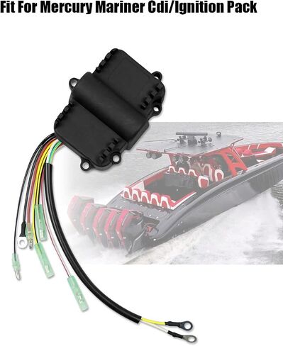 339-7452A19 Switch Box CDI Power Pack Fit for Mercury 18-5777 18-5778 114-7452K1 9-25102 339-7452A1 6 8 9.9 10 15 20 25 35HP A7 A8 A9 A10 A11 A14 A15 A18 A19 A20 A21 1980-1997 in Saudi Arabia