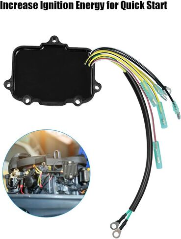 339-7452A19 Switch Box CDI Power Pack Fit for Mercury 18-5777 18-5778 114-7452K1 9-25102 339-7452A1 6 8 9.9 10 15 20 25 35HP A7 A8 A9 A10 A11 A14 A15 A18 A19 A20 A21 1980-1997 in Saudi Arabia
