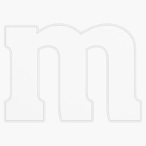 Halloween Candy M&M Last Minute Costume Blue Bumper Sticker Vinyl Decal 5" in Saudi Arabia
