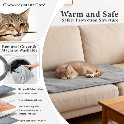 Deblue Ourdoor Cat House, 100% Insulated Cat Houses for Outdoor Cats, Weatherproof feral cat house with All-Round Foam, Wooden Cat Shelter for Multiple Cats (Insulated Cat House with Mat) in Kuwait