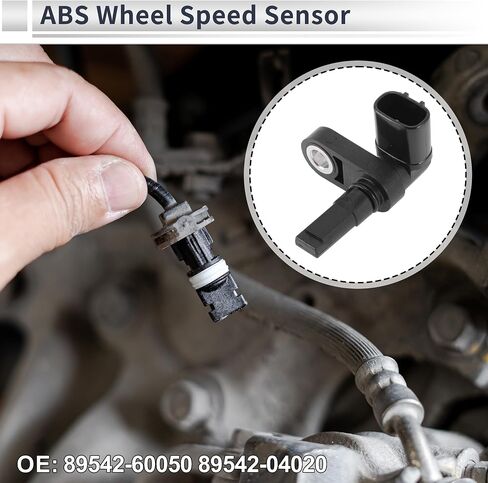 Front Right ABS Wheel Speed Sensor for Toyota 4Runner 2003-2024, for Toyota Tacoma 2005-2023 ABS Sensor No.89542-60050 1 Pcs in Saudi Arabia