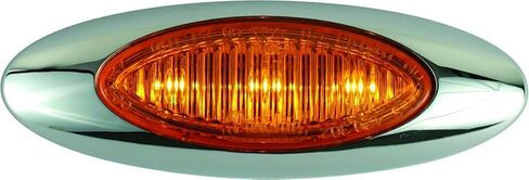 Optronics 00212704P 4" Sealed LED Marker/Clearance Light Kit, Amber in Saudi Arabia